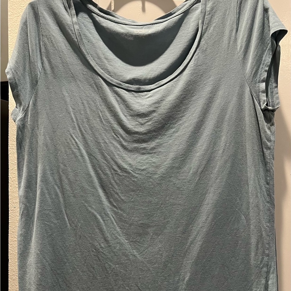 Blue Ann Taylor Loft Top, Size XL, Pre-loved Condition, Smoke free home